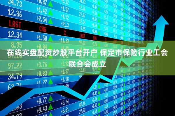 在线实盘配资炒股平台开户 保定市保险行业工会联合会成立